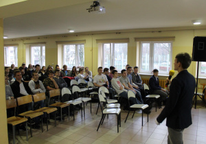 Sesja naukowa uczniów 1 Liceum 8