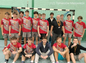 Wicemistrzostwo powiatu dla drużyny piłki ręcznej chłopców