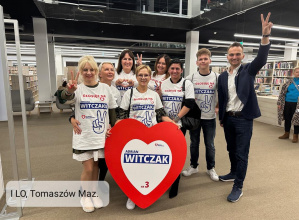 Zaangażowanie uczniów I LO w działalność społeczną i obywatelską