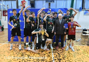 Nasi uczniowie na 1 miejscu w finałach wojewódzkich w siatkówce