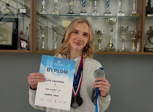 Nasza utytułowana łyżwiarka