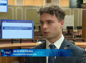 Wystąpienie Naszego Ucznia w Łódzkiej Telewizji