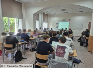 Lekcja matematyki z wykorzystaniem laptopów 
