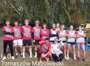 Sukces reprezentacji I LO w sztafetowych biegach przełajowych!
