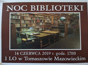 Noc Biblioteki w 1 Liceum Noc Biblioteki w 1 Liceum