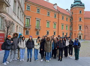 Lekcja historii w Warszawie